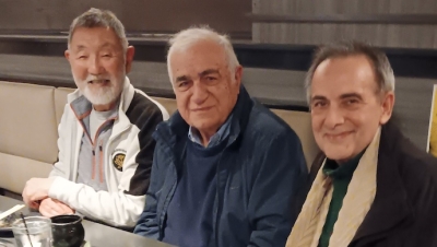 Jim Omura, Dariush Divsalar, Ramin Sadr (Santa Monica CA 2023)