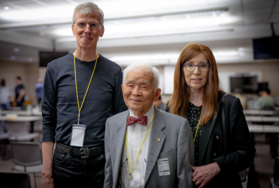 Peter Vetter (Nokia Bell Labs Core Research President), Mo Iwama (who led Telstar development), and Kit August (ComSoc History Committee Vice Chair) at “Day at the Museum” lunch.