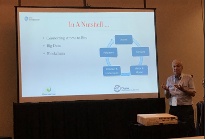 Roberto Saracco Presenting at IEEE GLOBECOM.